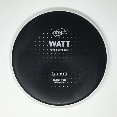 MVP Disc Sports Watt (Electron Soft - Project Lab Coat) Putt & Approach