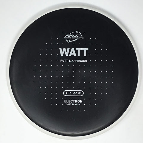 MVP Disc Sports Watt (Electron Soft - Project Lab Coat) Putt & Approach