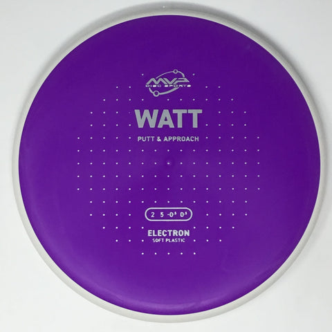 MVP Disc Sports Watt (Electron Soft - Project Lab Coat) Putt & Approach