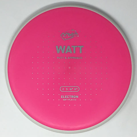 MVP Disc Sports Watt (Electron Soft - Project Lab Coat) Putt & Approach