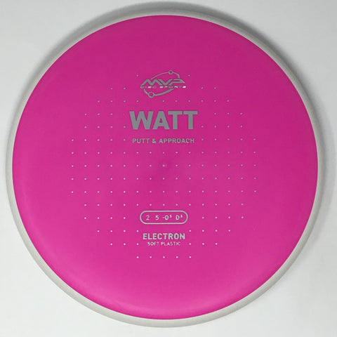 MVP Disc Sports Watt (Electron Soft - Project Lab Coat) Putt & Approach