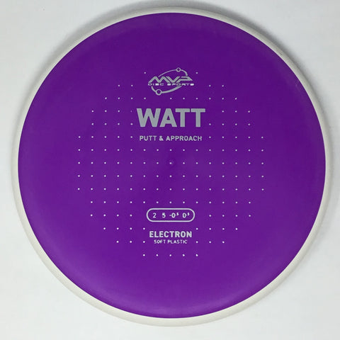 MVP Disc Sports Watt (Electron Soft - Project Lab Coat) Putt & Approach