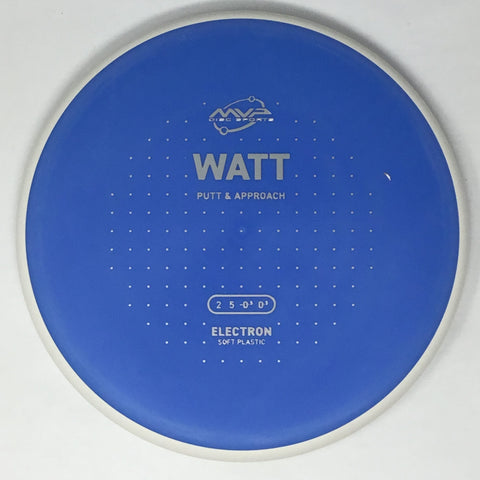 MVP Disc Sports Watt (Electron Soft - Project Lab Coat) Putt & Approach