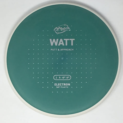 MVP Disc Sports Watt (Electron Soft - Project Lab Coat) Putt & Approach