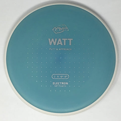 MVP Disc Sports Watt (Electron Soft - Project Lab Coat) Putt & Approach