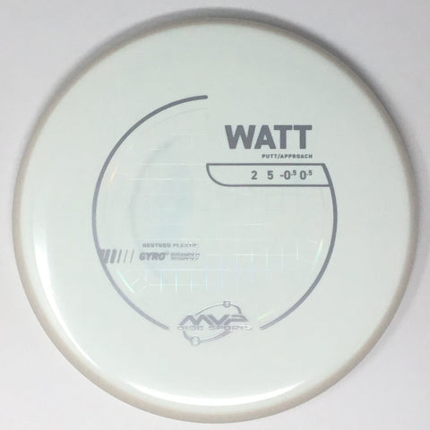 MVP Disc Sports Watt (Neutron - Project Lab Coat) Putt & Approach