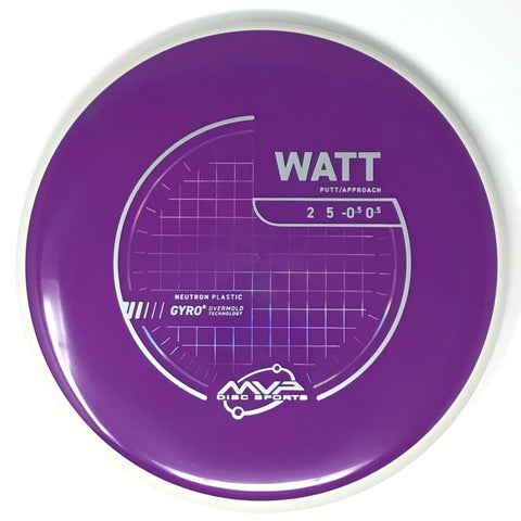 MVP Disc Sports Watt (Neutron - Project Lab Coat) Putt & Approach