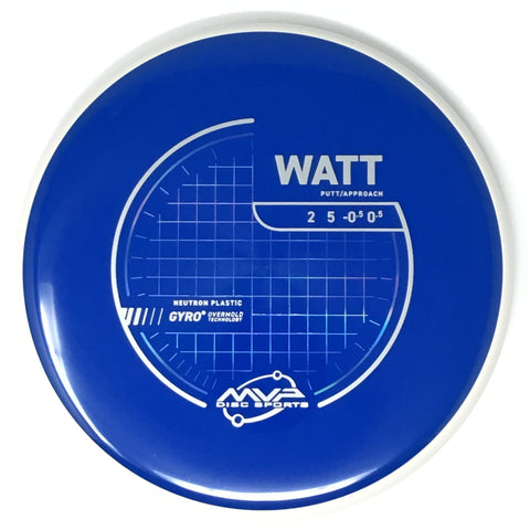 MVP Disc Sports Watt (Neutron - Project Lab Coat) Putt & Approach