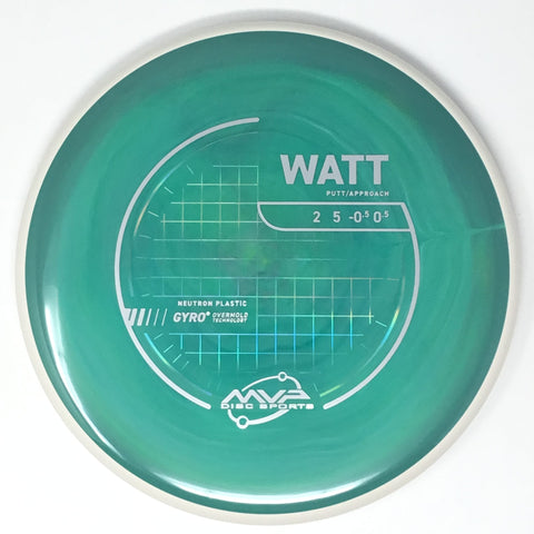 MVP Disc Sports Watt (Neutron - Project Lab Coat) Putt & Approach