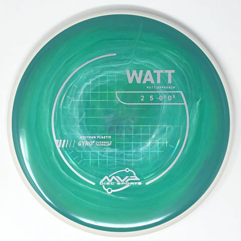 MVP Disc Sports Watt (Neutron - Project Lab Coat) Putt & Approach