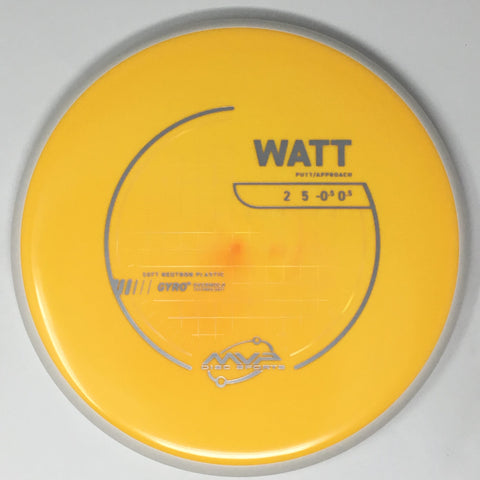 MVP Disc Sports Watt (Neutron Soft - Project Lab Coat) Putt & Approach