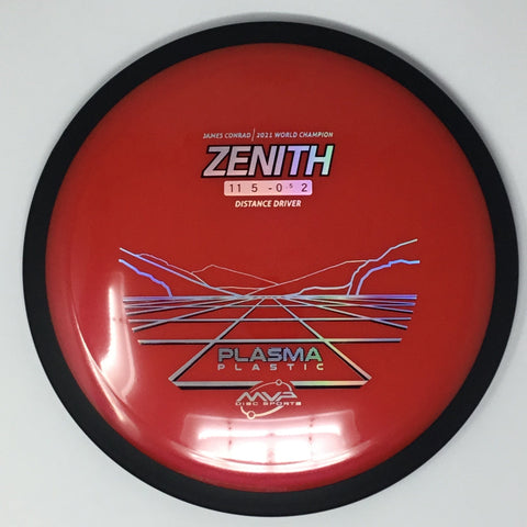 MVP Disc Sports Zenith (Plasma - James Conrad 2021 World Champion) Distance Driver
