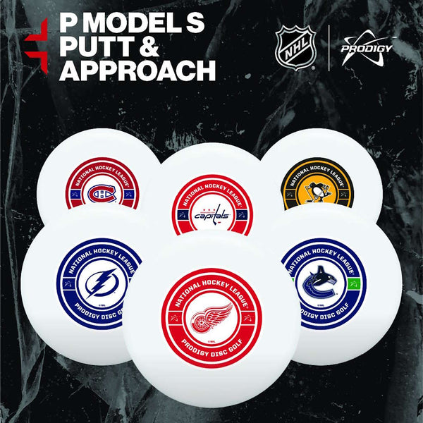 Prodigy P Model S (ACE Line Basegrip - NHL Team Crest Collection Stamp) Putt & Approach