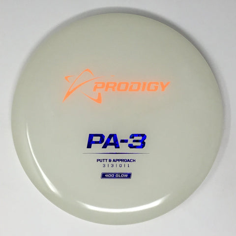 Prodigy PA-3 (400 Glow) Putt & Approach