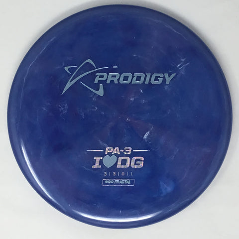 Prodigy Prodigy PA-3 400 Fractal - "I Love Disc Golf" Disc Golf Day 2026 Stamp Putt & Approach