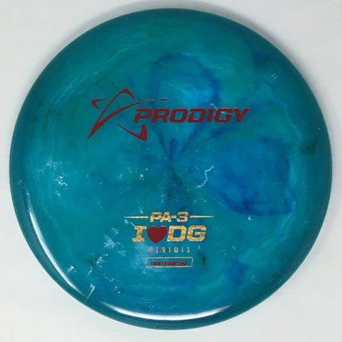 Prodigy Prodigy PA-3 400 Fractal - "I Love Disc Golf" Disc Golf Day 2026 Stamp Putt & Approach
