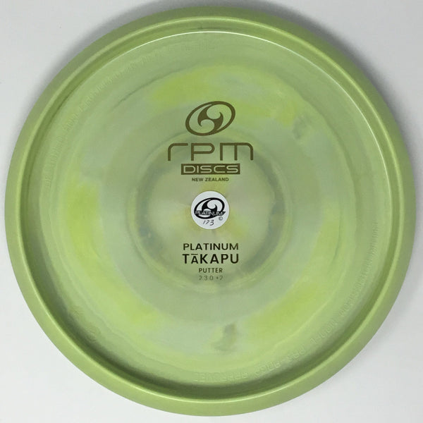 RPM Discs Takapu (Platinum - Bottom Stamped) Putt & Approach