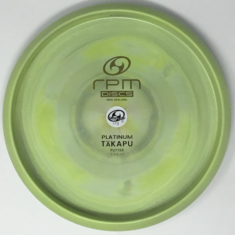 RPM Discs Takapu (Platinum - Bottom Stamped) Putt & Approach