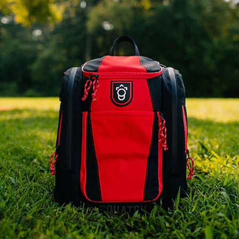 Squatch Disc Golf Squatch Disc Golf Bag (Drew Gibson Lore 2.0 Bag with Cooler, 28+ Disc Capacity) Bag