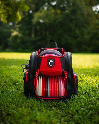 Squatch Disc Golf Squatch Disc Golf Bag (Drew Gibson Lore 2.0 Bag with Cooler, 28+ Disc Capacity) Bag