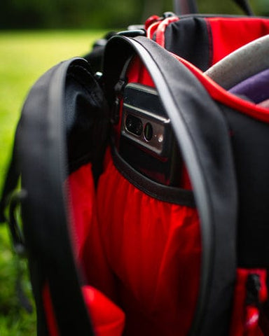 Squatch Disc Golf Squatch Disc Golf Bag (Drew Gibson Lore 2.0 Bag with Cooler, 28+ Disc Capacity) Bag