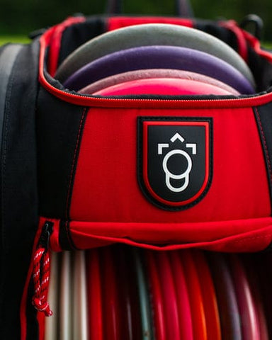 Squatch Disc Golf Squatch Disc Golf Bag (Drew Gibson Lore 2.0 Bag with Cooler, 28+ Disc Capacity) Bag