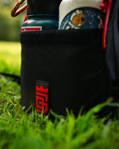 Squatch Disc Golf Squatch Disc Golf Bag (Drew Gibson Lore 2.0 Bag with Cooler, 28+ Disc Capacity) Bag