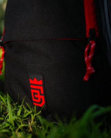 Squatch Disc Golf Squatch Disc Golf Bag (Drew Gibson Lore 2.0 Bag with Cooler, 28+ Disc Capacity) Bag