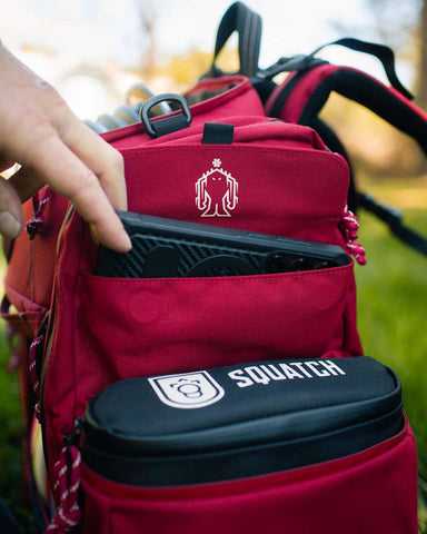Squatch Disc Golf Squatch Disc Golf Bag (Gannon Cherry Legend 3.0) Bag