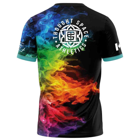 Thought Space Athletics Thought Space Athletics Disc Golf Apparel (Thomas Gilbert 2025 Signature PRIDE Jersey - Preorder) Apparel