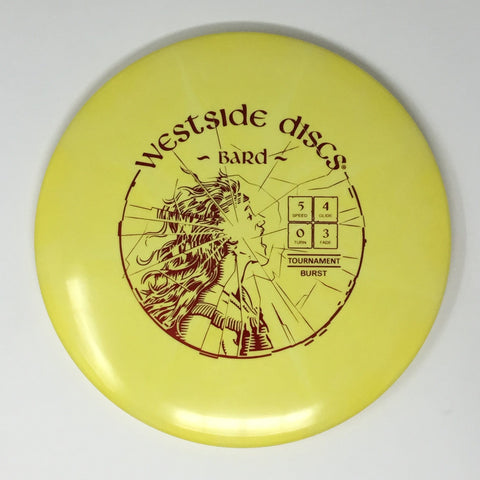 Westside Discs Bard (Tournament Burst - "High Pitch") Midrange
