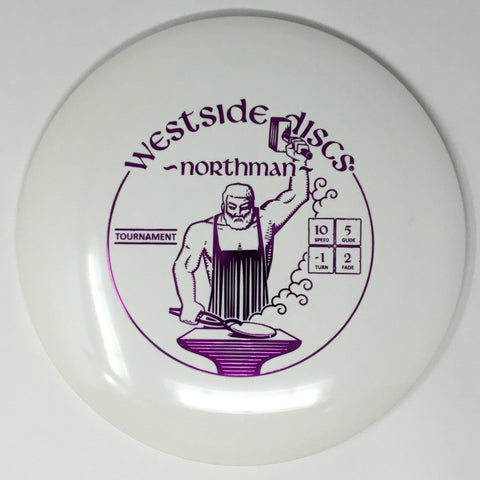 Westside Discs Northman (Tournament - White/Dyeable) Fairway Driver