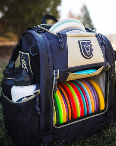 Squatch Disc Golf Bag (Catrina Allen Signature Legend 3.0 with Cooler, 40+ Disc Capacity)