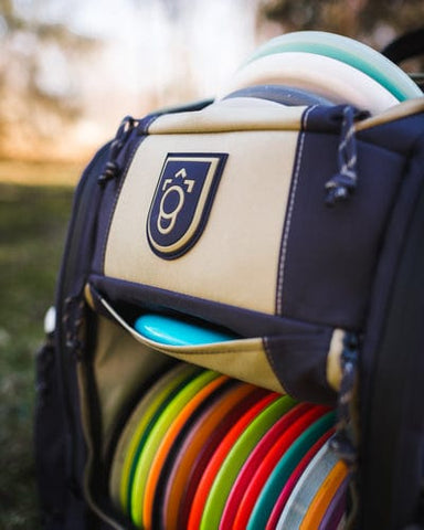 Squatch Disc Golf Bag (Catrina Allen Signature Legend 3.0 with Cooler, 40+ Disc Capacity)