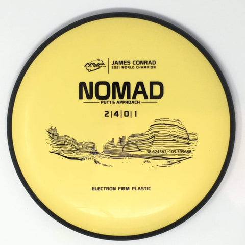 Axiom Nomad (Electron Firm, James Conrad 2021 World Champion) Putt & Approach