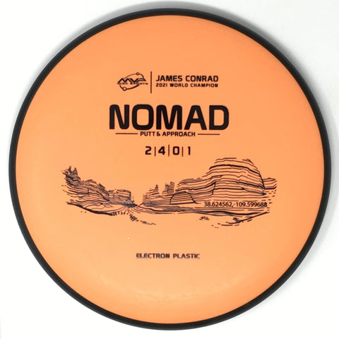 Axiom Nomad (Electron, James Conrad 2021 World Champion) Putt & Approach