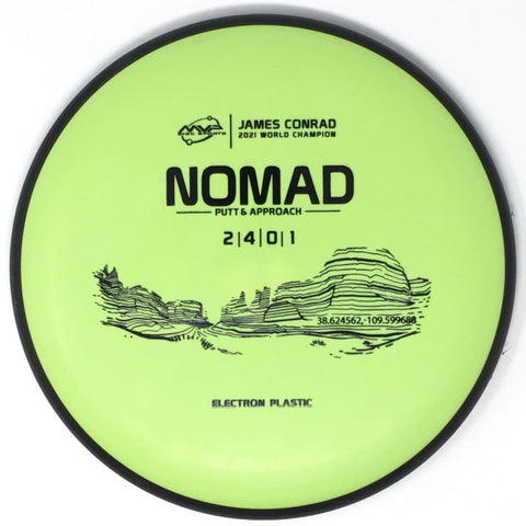 Axiom Nomad (Electron, James Conrad 2021 World Champion) Putt & Approach