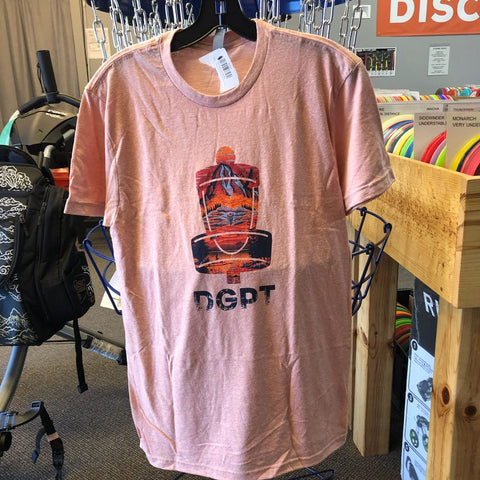 Disc Golf Pro Tour T-Shirt - DGPT Basket Nationally Parked