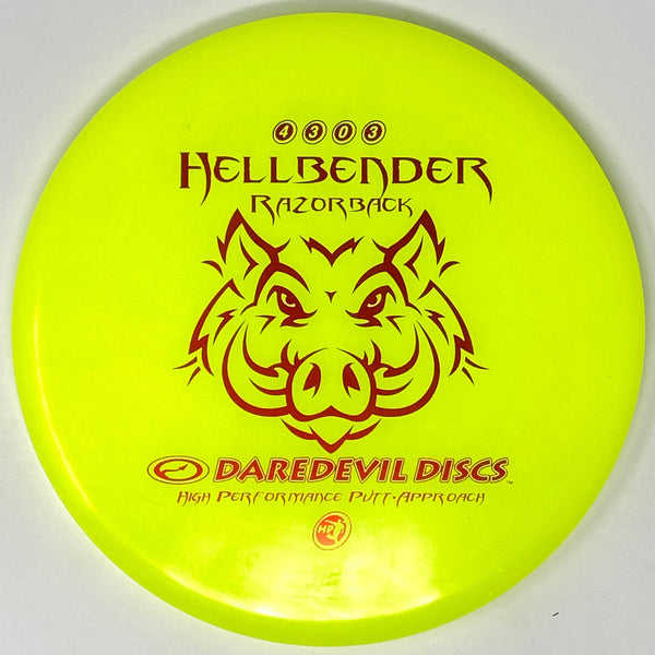 Daredevil Discs Hellbender (High Performance - Razorback) Putt & Approach