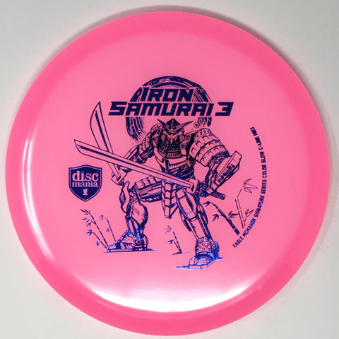 Discmania MD3 (Colour Glow C-Line, "Iron Samurai 3" Eagle McMahon 2022 Signature Series) Midrange