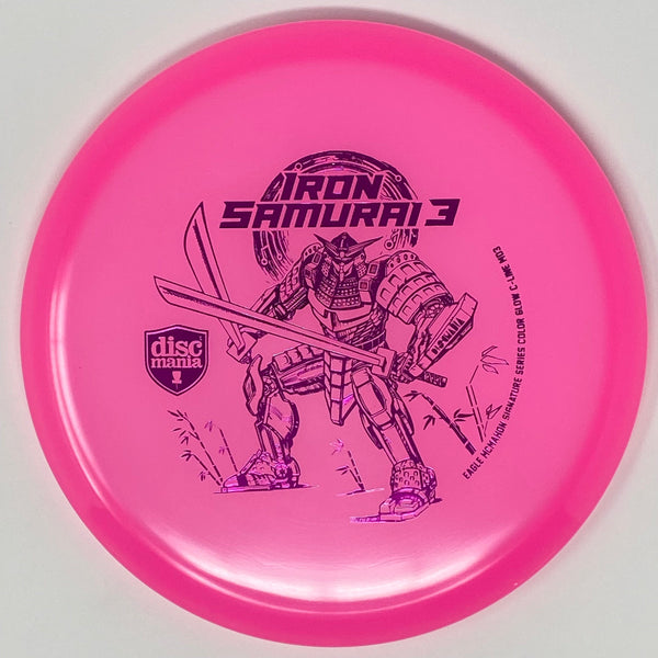 Discmania MD3 (Colour Glow C-Line, "Iron Samurai 3" Eagle McMahon 2022 Signature Series) Midrange