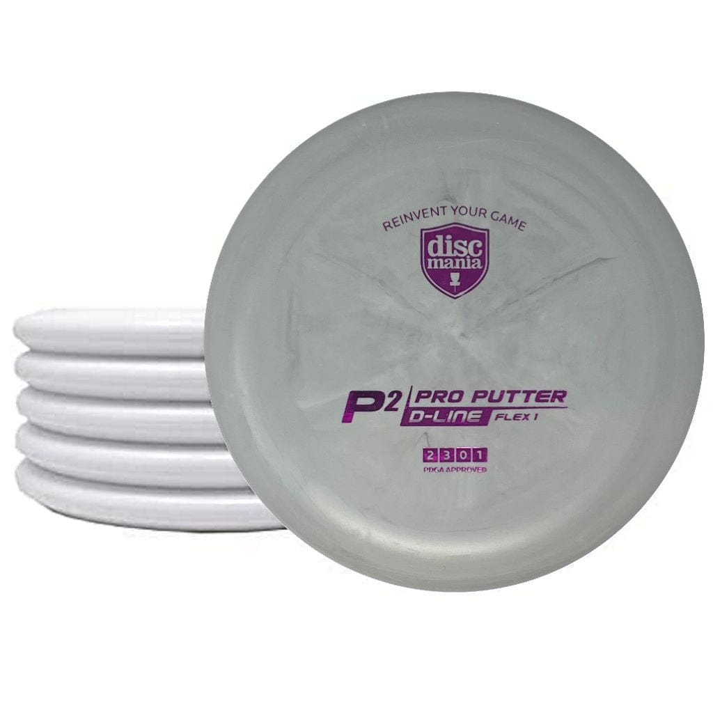 Putter Packs Discmania - P2 (D-Line Flex 1 - 5-Putter Pack) - Putt & Approach – Disc ...
