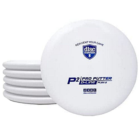 Discmania P2 (D-Line Flex 2, 5-Putter Pack) Putt & Approach