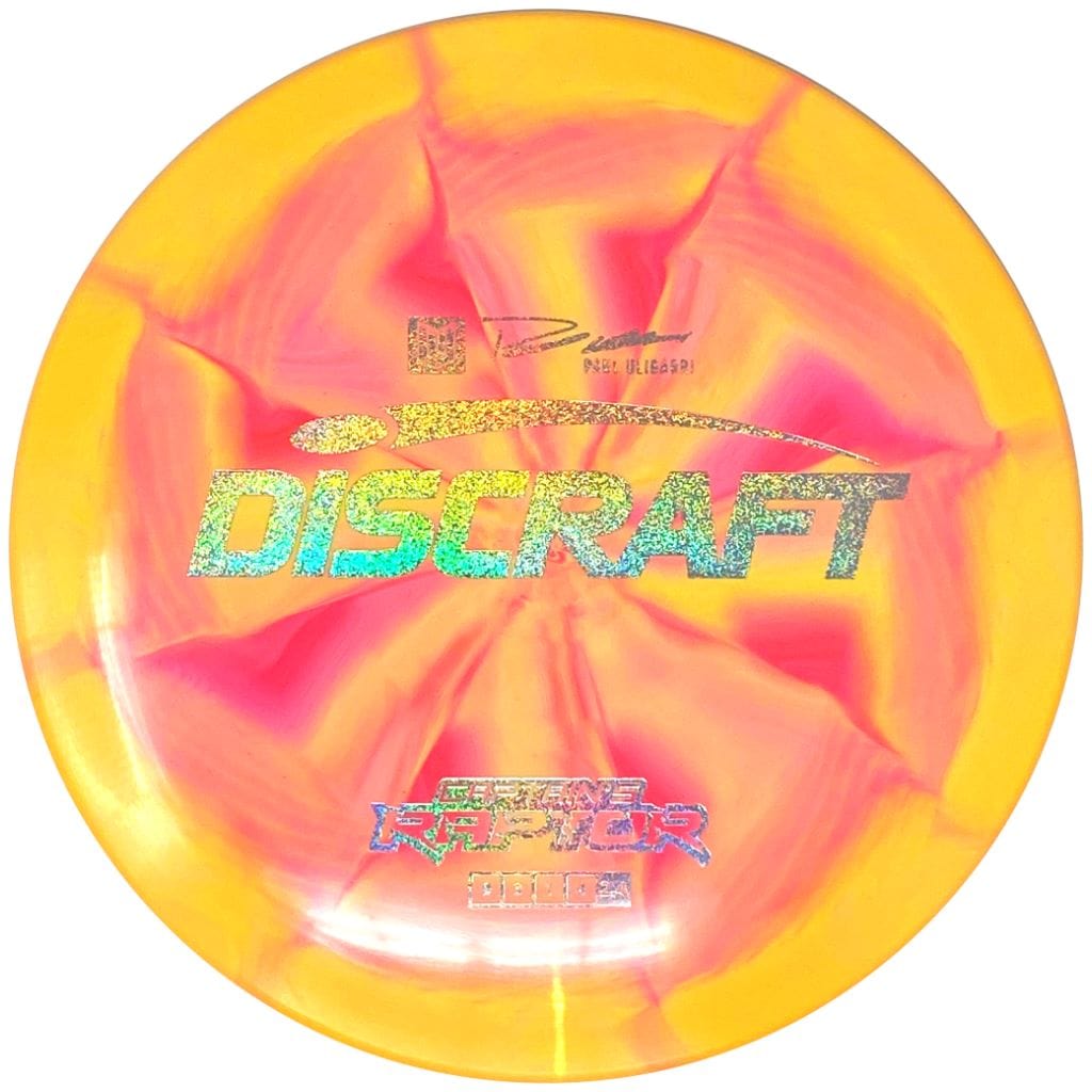 Dec Disc Pack Discraft - Captain's Raptor (Special Blend ESP Swirl - Paul Ulibarri ...
