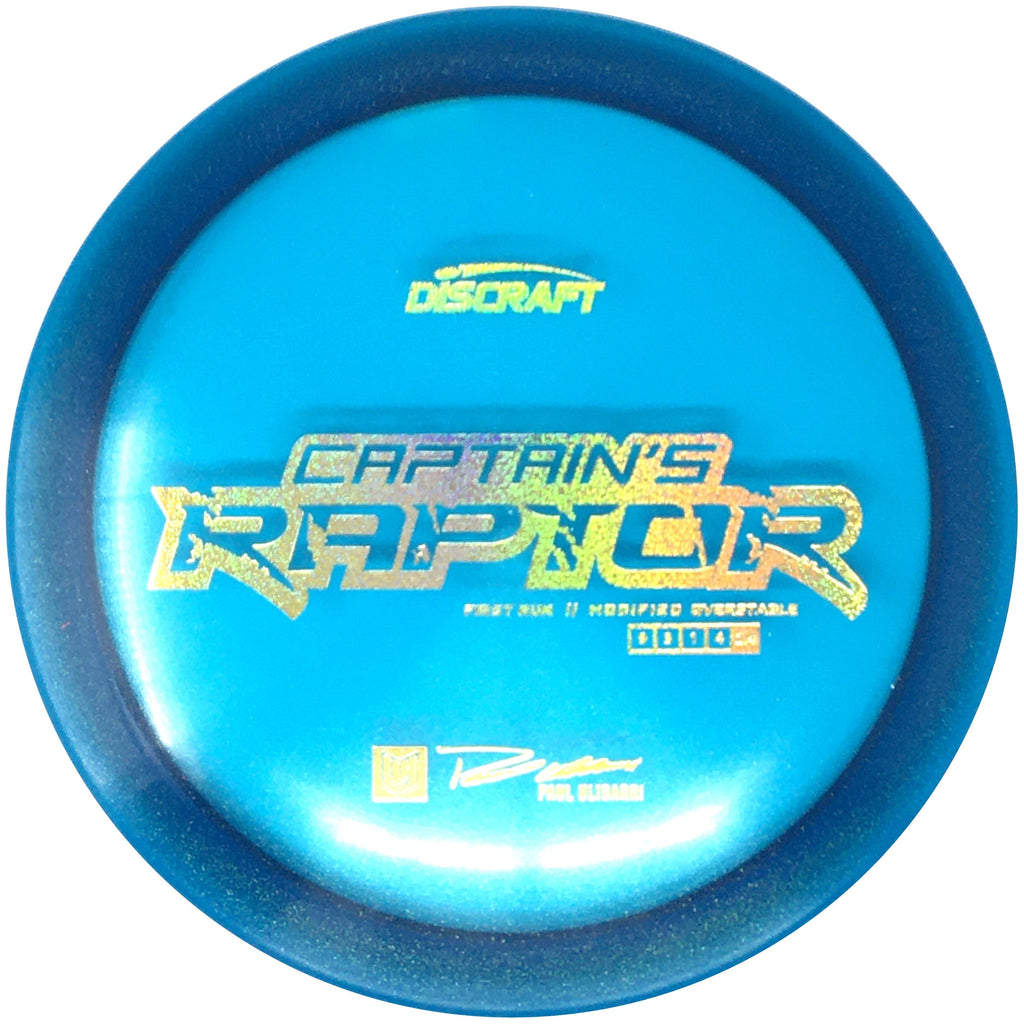 Discraft - Captain's Raptor (Special Blend Z, First Run) - Distance ...