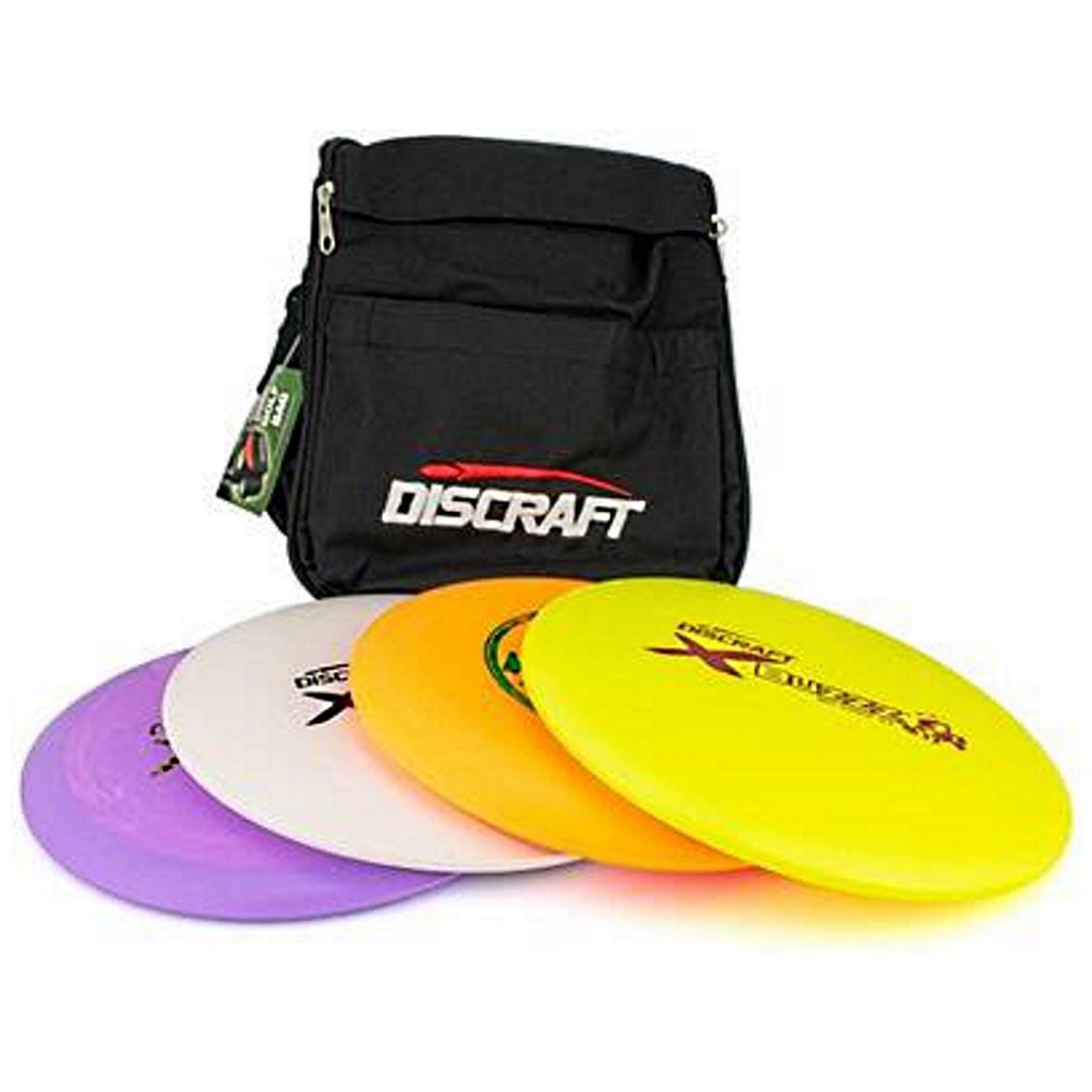Discraft Disc Golf Starter Set (Discraft Deluxe Disc Golf Starter Set with Bag) Starter Set