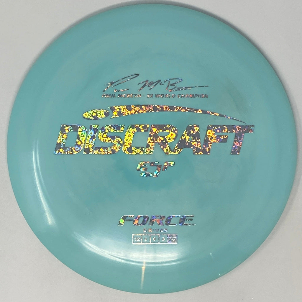 Discraft 5x Paul McBeth ESP Force 12/5/0/3 (173-174 Discraft 5x Paul McBeth ESP Force 12/5/0/3 (173-174