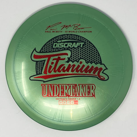 Discraft Undertaker (Titanium, Paul McBeth Signature Series) Fairway Driver
