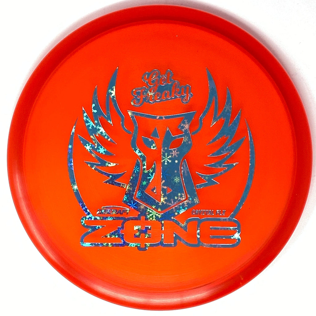 Discraft Zone (CryZtal FLX - Brodie Smith "Get Freaky" NEW Stamp) Putt & Approach