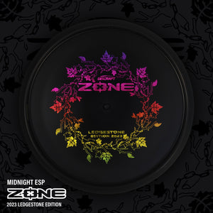 Discraft Zone (Midnight ESP - 2023 Ledgestone Edition) Putt & Approach